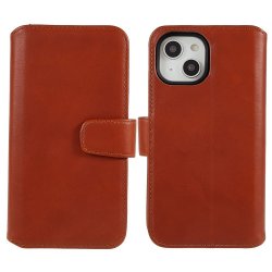 iPhone 13/iPhone 14 Etui MagLeather Maple Brown
