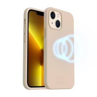 iPhone 14 Cover Silikone MagSafe Beige