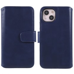 iPhone 14 Plus Etui Essential Leather Heron Blue