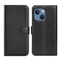 iPhone 14 Plus Etui med Stativ Sort