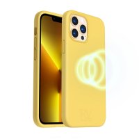 iPhone 14 Pro Max Cover Silikone MagSafe Gul