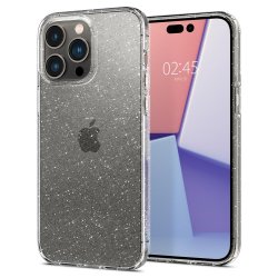 iPhone 14 Pro Max Cover Liquid Crystal Glitter Crystal Quartz