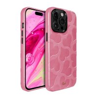 iPhone 14 Pro Max Cover Motif MagSafe Pink Hearts