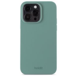 iPhone 14 Pro Max Cover Silikone Moss Green
