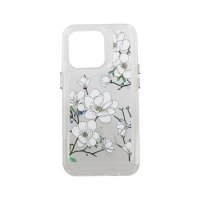iPhone 14 Pro Cover Motiv Kvistar och Blomster