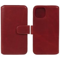iPhone 15 Etui Essential Leather Poppy Red