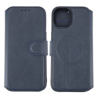 iPhone 15 Etui 4 Kortholder MagSafe Blå