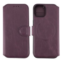 iPhone 15 Etui 4 Kortholder MagSafe Lilla