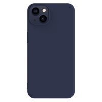 iPhone 15 Plus Cover Silikonetekstur Blå