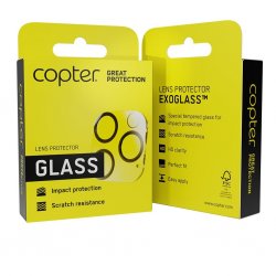 iPhone 15 Pro/iPhone 15 Pro Max Kameralinsebeskytter Exoglass Lens Protector