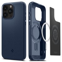 iPhone 15 Pro Max Cover Mag Armor MagFit Navy Blue