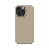 iPhone 15 Pro Max Cover Silicone Case MagSafe Beige