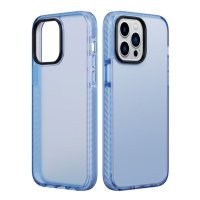 iPhone 15 Pro Max Cover Stødabsorberende TPU Blå