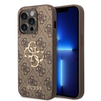 iPhone 15 Pro Cover 4G Logo Brun