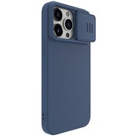 iPhone 15 Pro Cover CamShield Silky MagSafe Mørkeblå