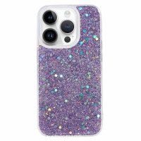 iPhone 15 Pro Cover Sparkle Series Lilac Purple