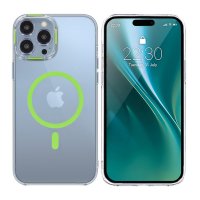 iPhone 15 Pro Cover TPU MagSafe Grøn