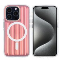 iPhone 15 Pro Cover TPU MagSafe Rød