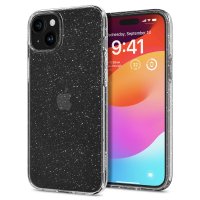 iPhone 15 Cover Liquid Crystal Glitter Crystal Quartz