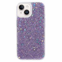 iPhone 15 Cover Sparkle Series Lilac Purple
