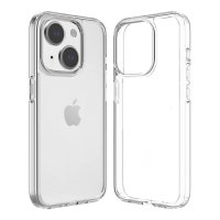 iPhone 15 Cover Stødabsorberende Transparent