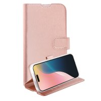 iPhone 16 Etui Classic Wallet Roseguld