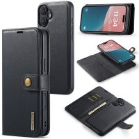 iPhone 16 Etui Aftageligt Cover Sort