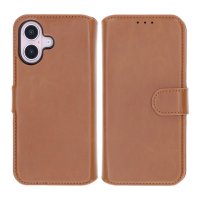 iPhone 16 Etui Detachable Wallet Case Brun
