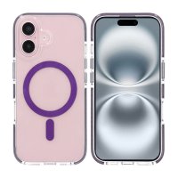 iPhone 16 Plus Cover Stødabsorberende MagSafe Lilla