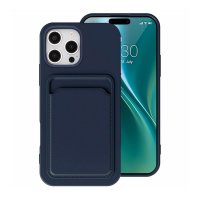 iPhone 16 Pro Max Cover Kortholder Blå