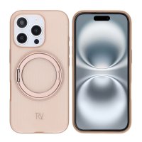 iPhone 16 Pro Max Cover Roterbart Stativ Hvid