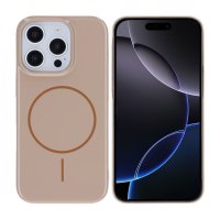 iPhone 16 Pro Cover TPU MagSafe Glat Guld