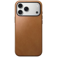 iPhone 17 Pro Max Cover Modern Leather Case English Tan