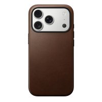 iPhone 17 Pro Cover Modern Leather Case Brun