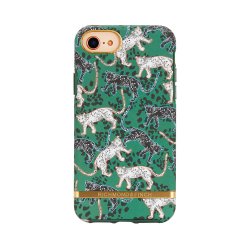 iPhone 6/6S/7/8/SE Cover Green Leopard