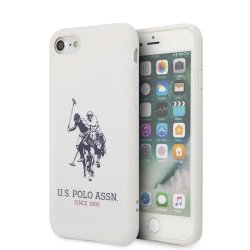 iPhone 7/8/SE 2020 Cover Big Logo Hvid