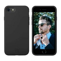 iPhone 7/8/SE Cover Silikone Sort