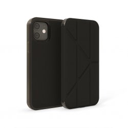 iPhone 12 Pro Max Fodral Origami Folio Svart