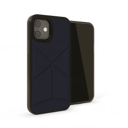 iPhone 12 Mini Skal Origami Snap Mörkblå