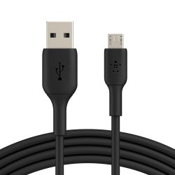 Kabel BOOST↑CHARGE Micro-USB 1 meter Sort