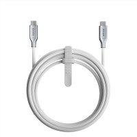 Kabel Kevlar USB-C 3m Hvid
