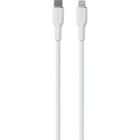 Kabel Soft Charge & Sync Cable USB-C/Lightning 1.5m Hvid