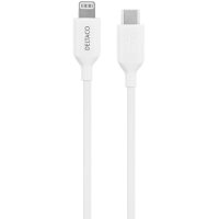 Kabel USB-C Cable with Lightning Connector 1m Hvid