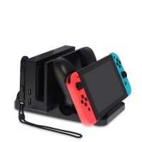 Opladningsstation til Nintendo Switch og controllere