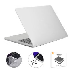 MacBook Pro 14 (A2442) Cover Tastaturbeskyttelse Matt Hvid