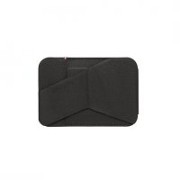 Kortholder Leather MagSafe Card/Stand Sleeve Sort
