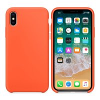 iPhone Xs Max Cover Silikone Orange