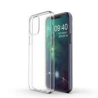 iPhone 12/iPhone 12 Pro Cover Stødabsorberende TPU Transparent
