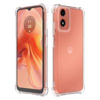 Motorola Moto G04/Moto E14 Cover Stødabsorberende Transparent