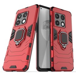 OnePlus 10 Pro Cover med Ringholder Rød